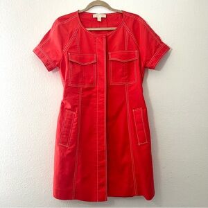 MICHAEL KORS Cut Out Back Dress Sz 10